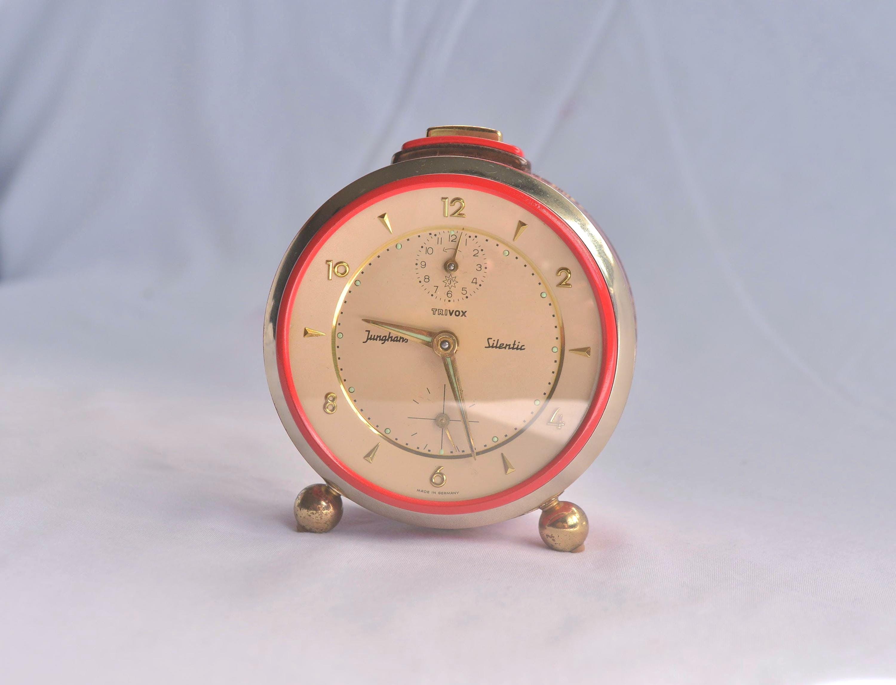 Junghans Trivox Silentic Clock - Etsy