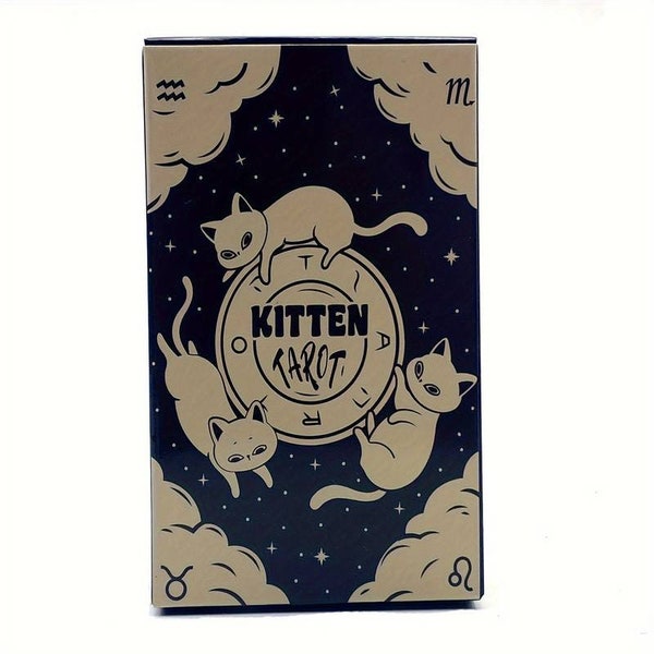 Kitten Tarot, 78 Card-Deck | Tarotkarten | Englisch