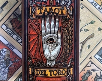 Del Toro Tarot by Tomás Hijo, inspired by Guillermo Del Toro | Tarotkarten | Englisch