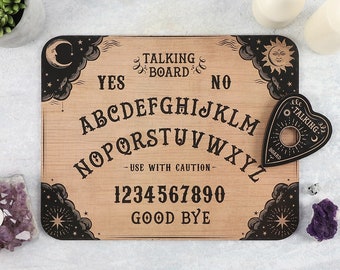 Ouija Board / Hexenbrett, "Klassischer Stil", 39 x 31 cm.