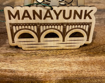 Manayunk Christmas ornament