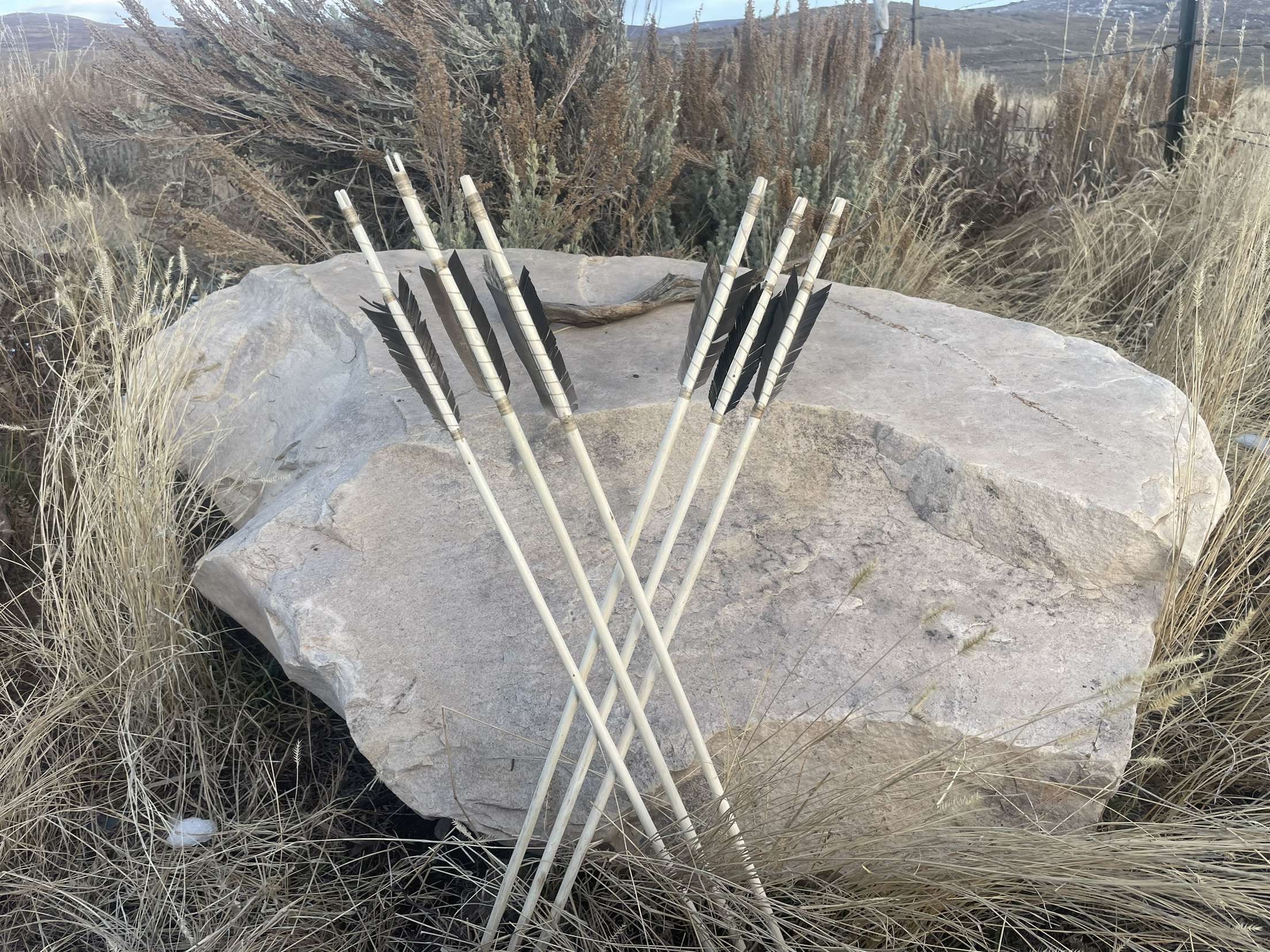 Handmade Natural Willow Arrows Etsy