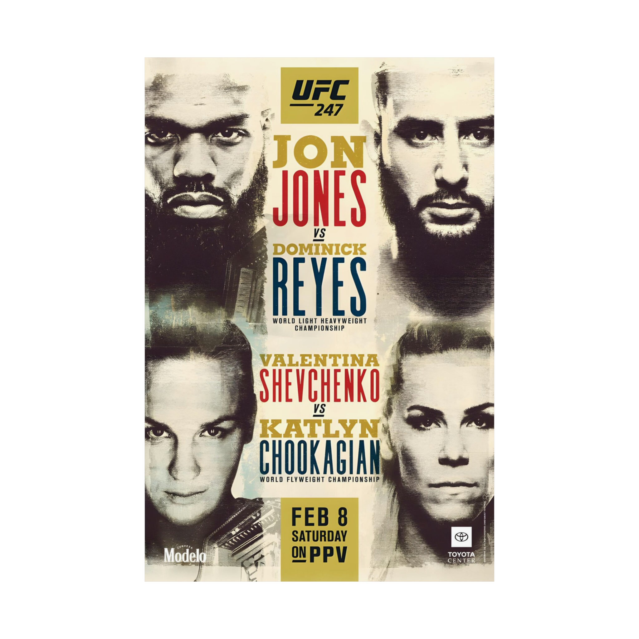 Houston Toyota Toyota Center Ufc 262 UFC Houston Quality New H