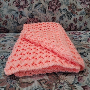 Peach Baby Blanket