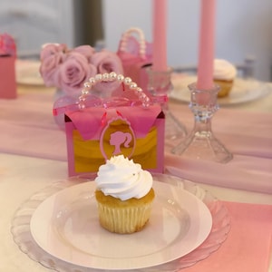 Puppe Mini Geldbörse Bevorzugungstasche Spa-Party Papiergeldbeutel Partyzubehör für Geburtstage Babypartys Brautpartys Hochzeiten süß 16 | 6er Set.