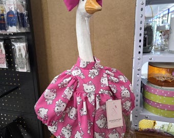 Porch Goose Dress with Bow