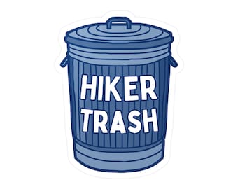 Appalachian Trail - Hiker Trash - Kiss-Cut Vinyl Decals