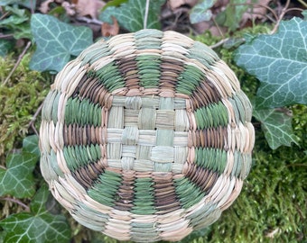 Hand made woven basket