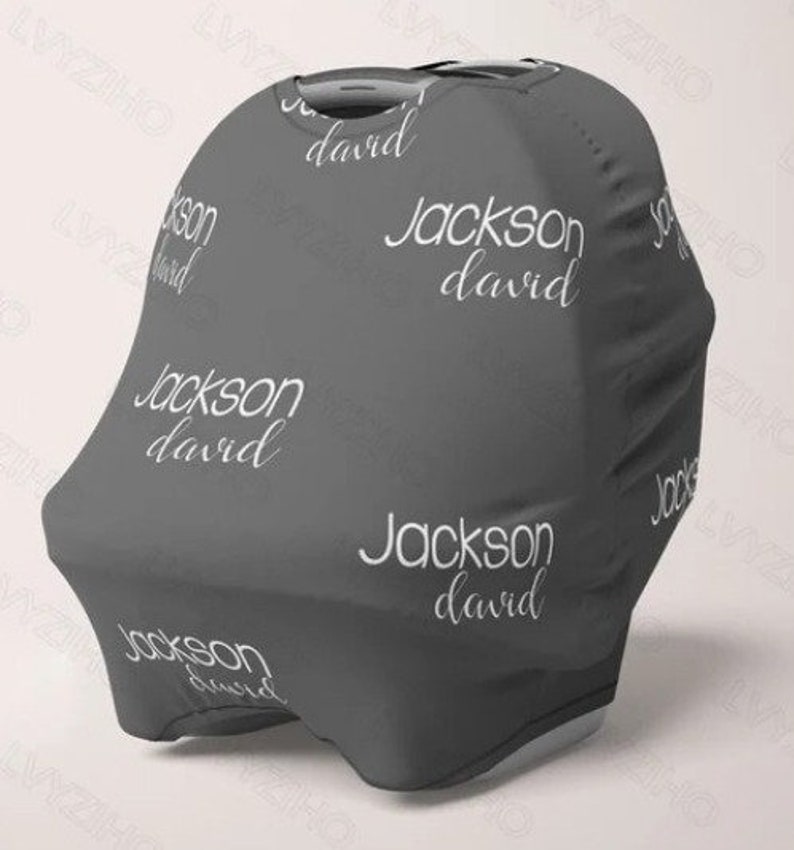 Personalised Car Seat Cover Baby Car Seat Cover Car Seat Canopy Cover