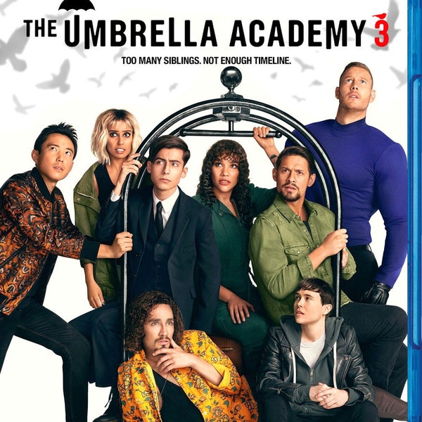 The umbrella Academy Season 3 Blu Ray,,,