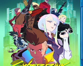 Cyberpunk Edgerunners Season 1 Blu Ray,,