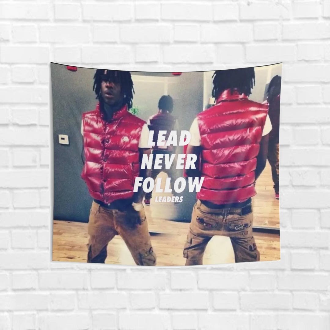 flexwitme brrrsos swag chief keef ポロシャツ Chief Keef Merch: Lead Never Follow Leaders T-shirt, Sosa Tee, Glo