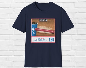 Camiseta de perrito caliente de Costco: camiseta viral para amantes de la comida