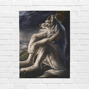 Insanity Wolf Velveteen Plush Blanket: Funny Meme Gift