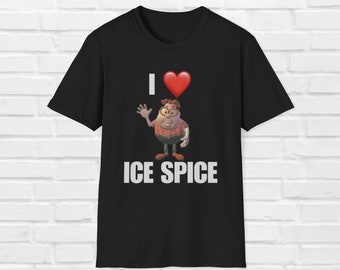 Camiseta unisex "Me encanta el hielo y las especias" - Foodie