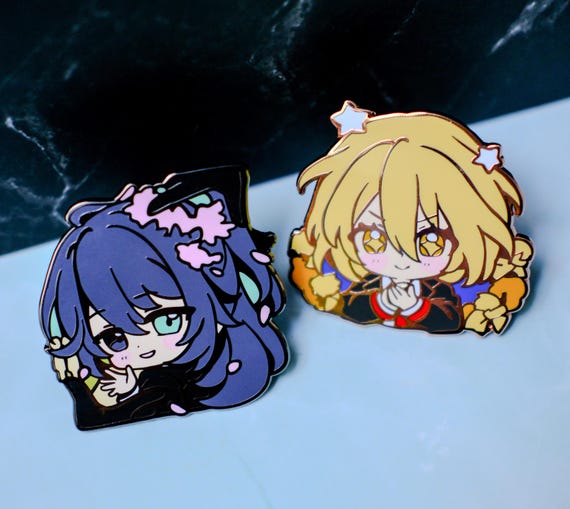 Limbus company mili enamel pins