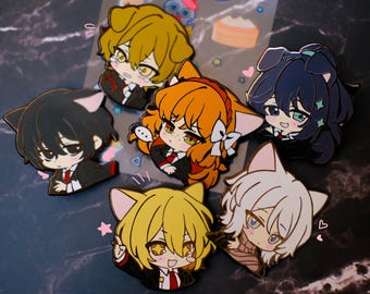 Pins esmaltados kemonomimi de la compañía Limbus