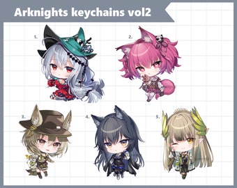 Arknights Keychains vol2