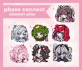 phase connect vtuber enamel pins