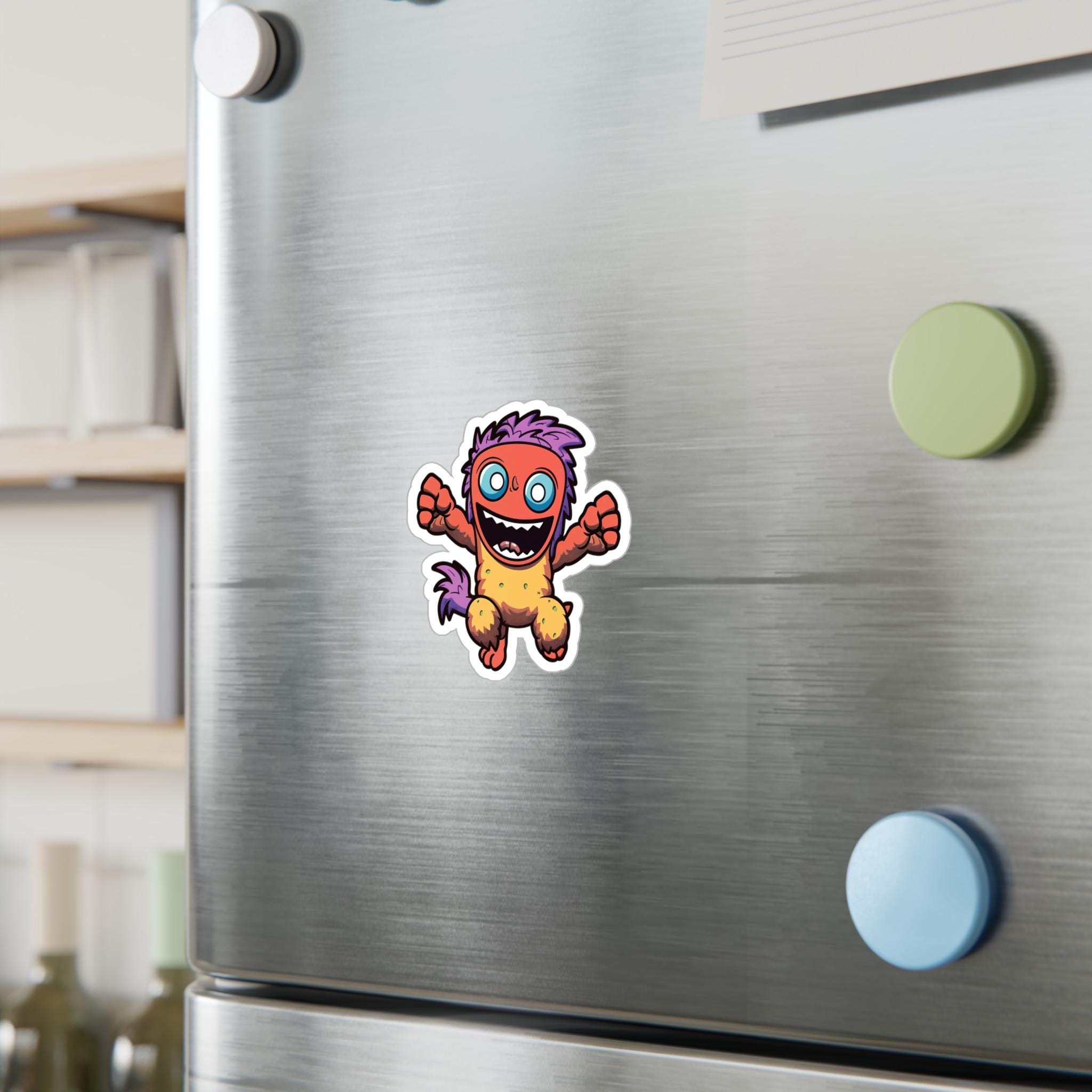 KENJI Harajuku Monster Sticker - Etsy
