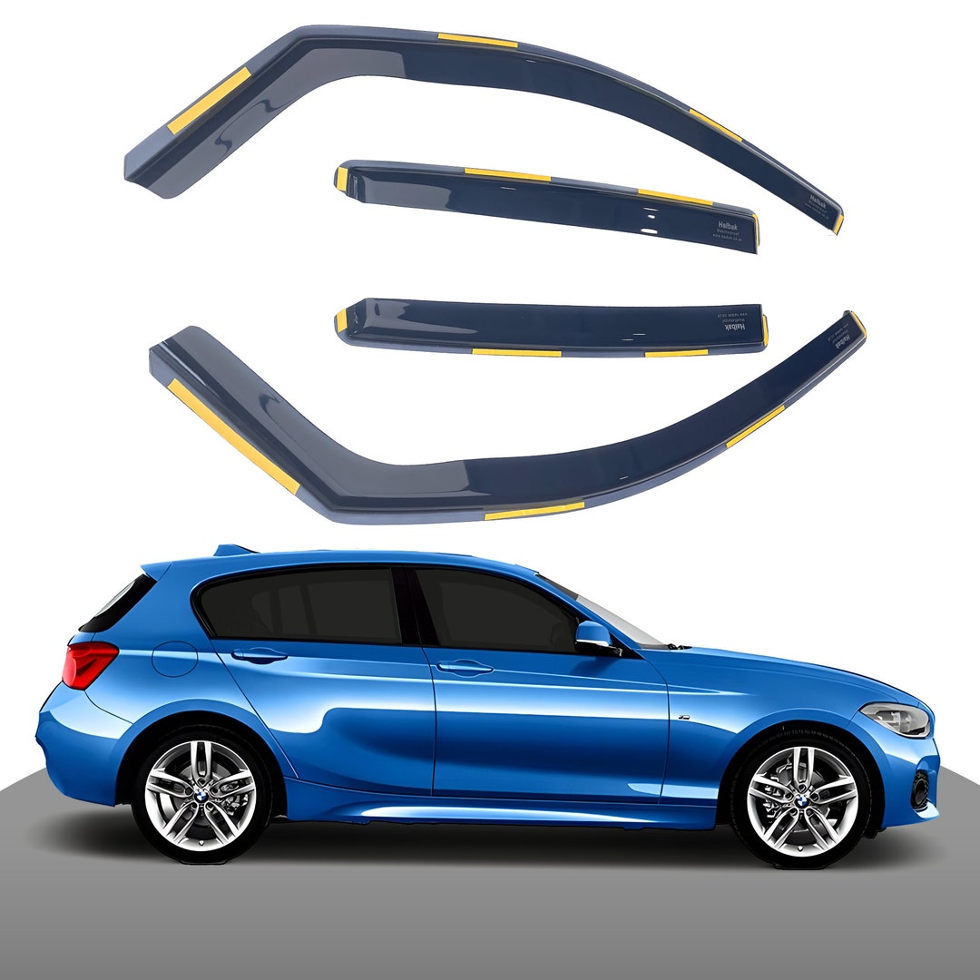 BMW 1 Series F20 20112019 5 Doors Hatchback Wind Deflectors 4pc by Haibak Etsy UK