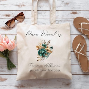 2025 Pure Worship Special Convention Gift, JW Convention Tote Bag, 2025 Regional Convention Gifts, Baptism Gift, Jw Convention Bag