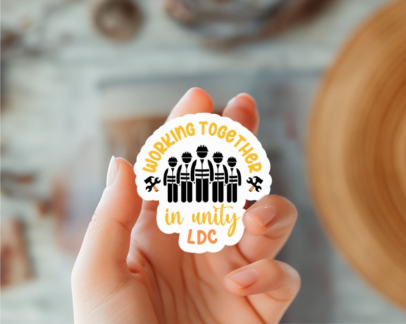 Ldc Sticker Design JW LDC Stickers, Ldc Gifts, Jw Ldc Construction Stickers - Etsy