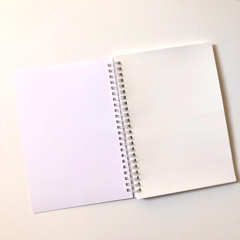 Image of the sticker book lying open flat to show the waxy pages inside.