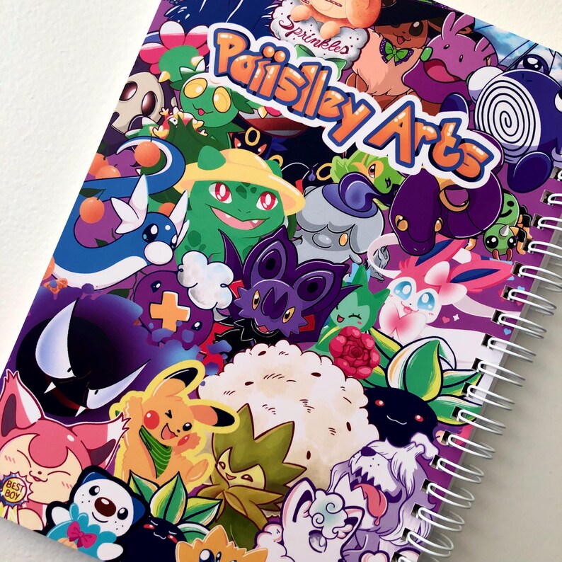 Close up image of the back cover of the sticker book, showing the details.
