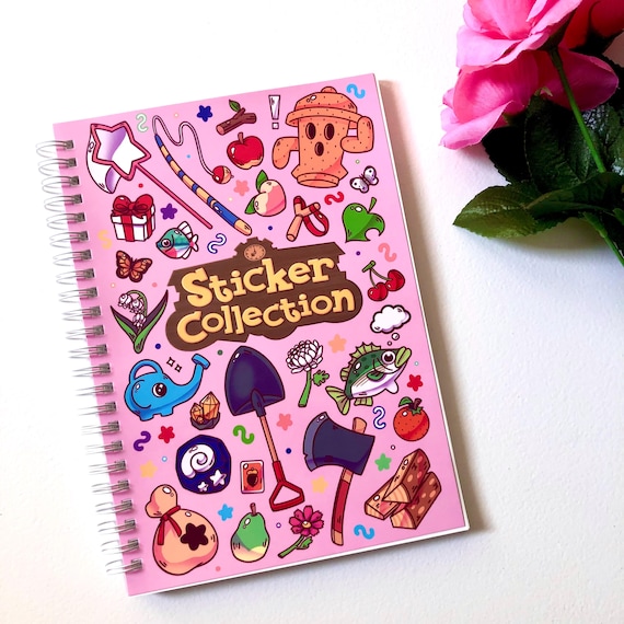 Animal Villagers Reusable Sticker Book (A5 Size) - 50 sheets Sticker Collection