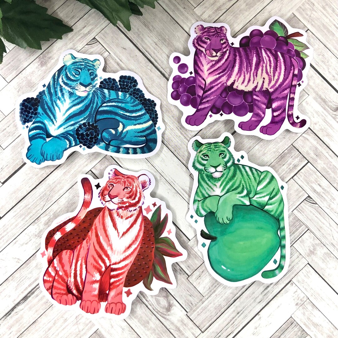Colorful Fruit Tigers 3