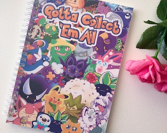 Collectable Creatures Reusable Sticker book | A5 Size | 50 sheets Sticker Collection
