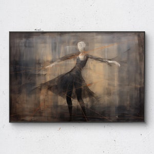 Dancer Print, Digital Art Print, Digital Download, Wall Decor, Printable
