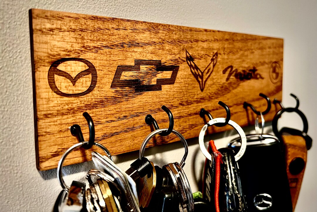 Car Logo Key Holder Hanger Etsy