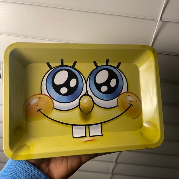 cartoon rolling tray with magnetic lid