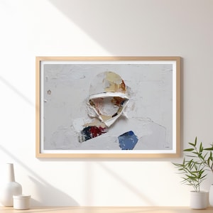 TF2 Soldier Oil Painting Art Print  - Team Fortress Two Soldier Poster
