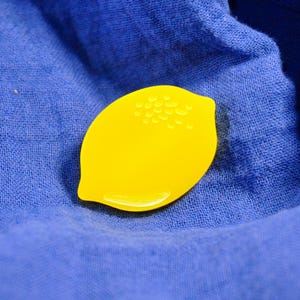 Lemon Brooch