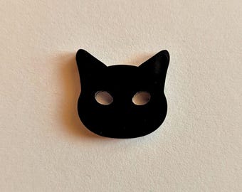 Black Cat Sewing Buttons