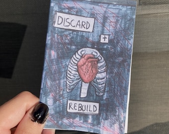 Discard and Rebuild | Mini Zine | Queer LGBTQ+ Zine | Perzine