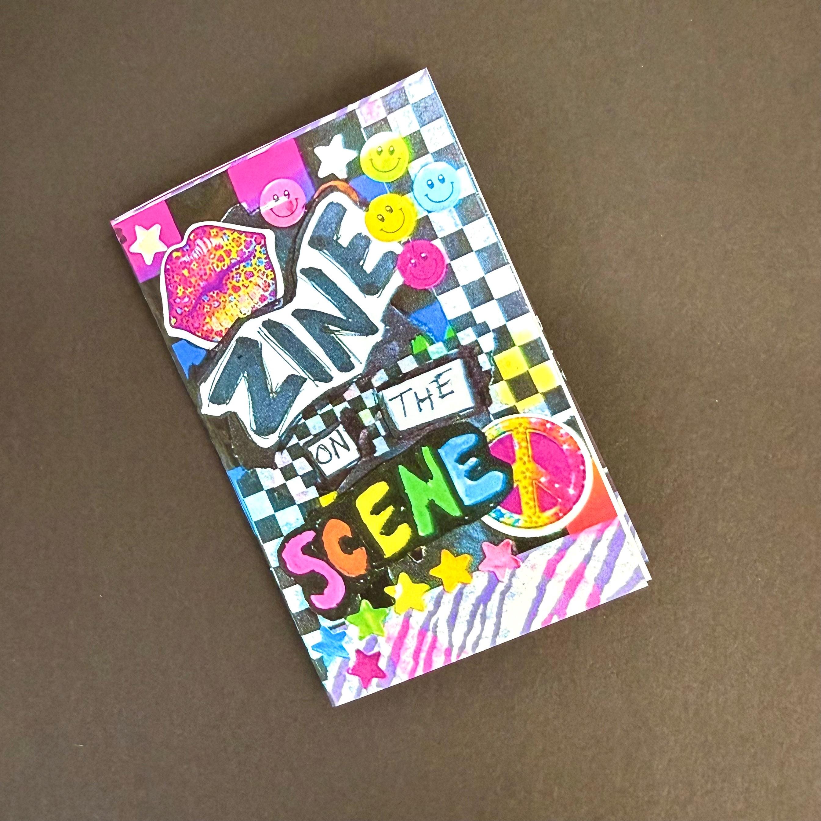 Zine on the Scene | Mini 8 Page Zine | Alt Emo Scenecore