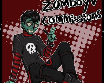 zomboyV Digital Art Commissions | READ DESCRIPTION | Custom Art of your Original Character | Humanoid Commissions