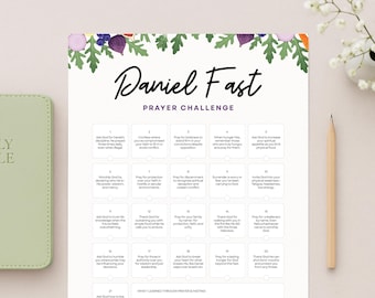 Reto de oración del ayuno de Daniel: guía de oración de 21 días