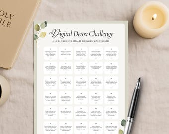 Digital Detox Challenge – 30 Days to Disconnect & Reconnect with God