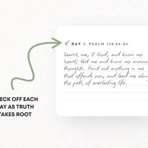Christian Anxiety Journal – Scripture Writing to Calm Your Mind image 5