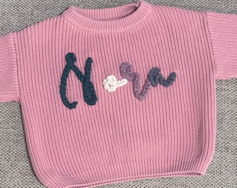 Multicolor Name Sweater