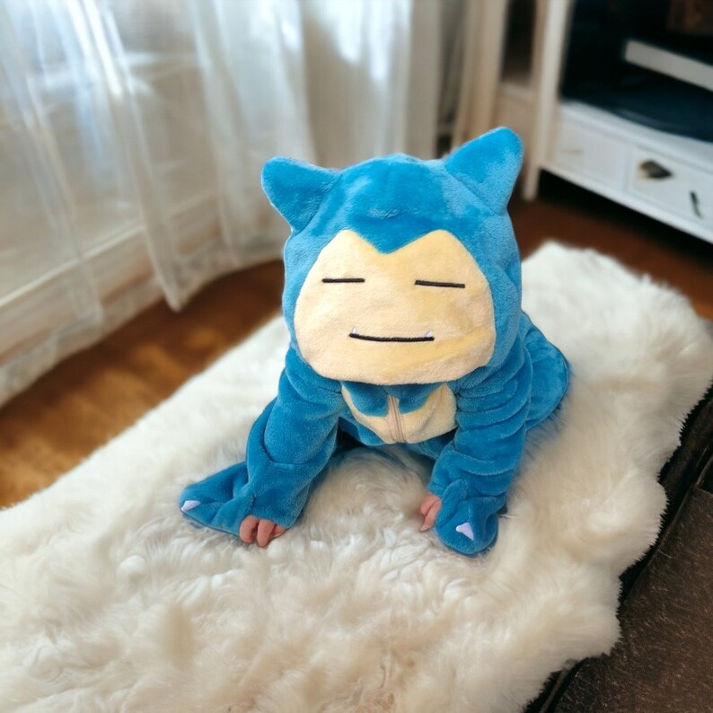 COSTUME BABY SNORLAX Pokémon Costume Babies Costume Christmas Etsy UK