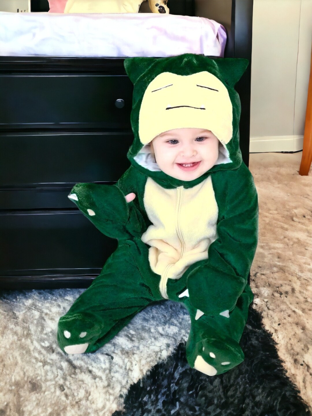 COSTUME BABY SNORLAX Pokémon Costume Babies Costume Christmas Etsy UK