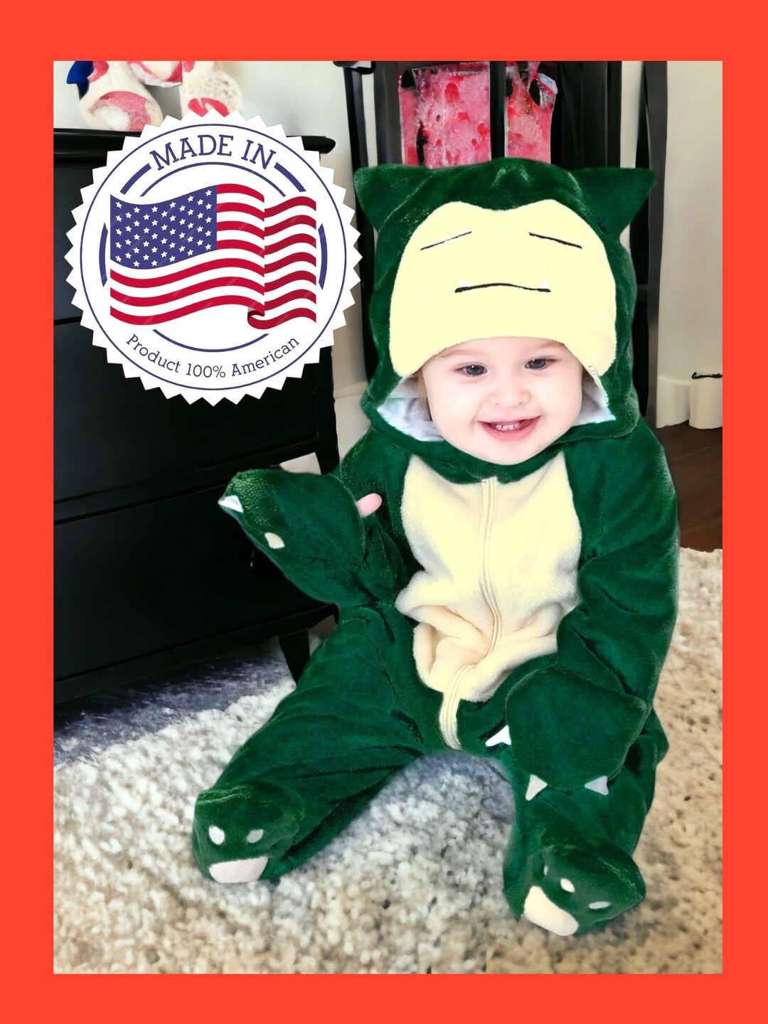 COSTUME BABY SNORLAX Pokémon Costume Babies Costume Christmas Etsy