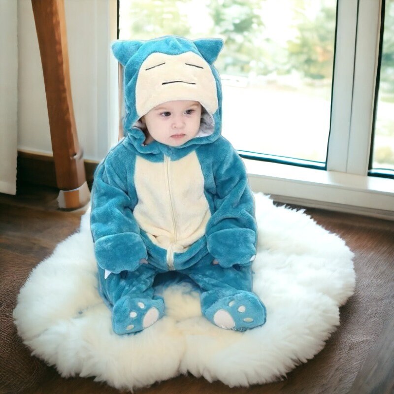 COSTUME BABY SNORLAX Pokémon Costume Babies Costume Christmas Etsy UK