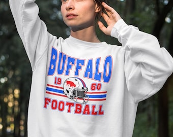 Bluza Buffalo Bills, Bluza Bills, Bluza Buffalo, Bills mafia, 716, Prezent Buffalo Bills, Koszulka Bills Mafia, Bluza Bills z okrągłym dekoltem